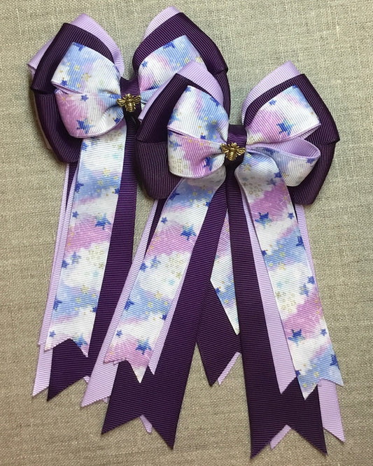 Plum & Orchid Stars